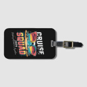 クルーズスクワッド2024夏休みマッチングファミリー ラゲッジタグ (正面横)