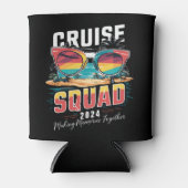 クルーズスクワッド2024夏休みマッチングファミリー 缶クーラー (正面)
