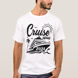 クルーズスクワッド2024家族旅行マッチング Tシャツ