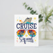 クルーズスクワッド2025クルージングバケーション ポストカード (スタンド正面)