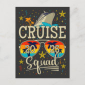 クルーズスクワッド2025クルージングバケーション ポストカード (正面)