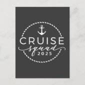 クルーズスクワッド2025ファミリーマッチング衣装サマー シーズンポストカード (正面)