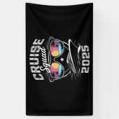 クルーズスクワッド2025夏休みマッチングファミリー 横断幕 (縦)