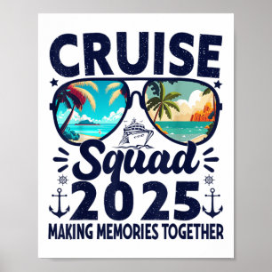 クルーズスクワッド2025夏休み旅行グループマッチ ポスター