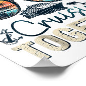 クルーズスクワッド2025衣装フレンズ家族カップルM ポスター (角)