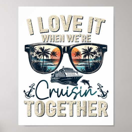 クルーズスクワッド2025衣装フレンズ家族カップルM ポスター (正面)