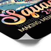 クルーズスクワッド 2026 家族グループおそろいサマー バケーション ポスター (角)