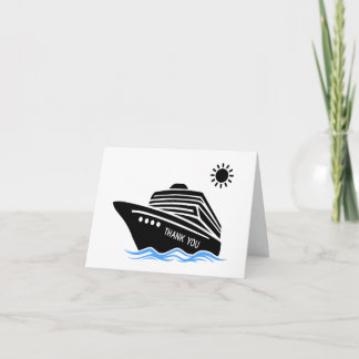 クルーズスタッフサンキューカード ノートカード