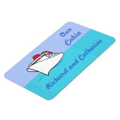 クルーズステートルーパーソナライズされたムドアマーカー マグネット (左側)