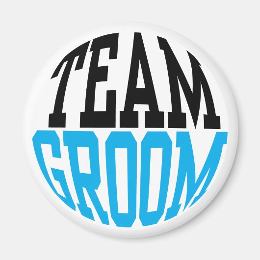 クルーズステートルームキャビン結婚ドアマーカーの新郎 マグネット (正面)