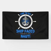 クルーズタイムで船を出す 横断幕 (横)