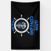 クルーズタイムで船を出す 横断幕 (縦)