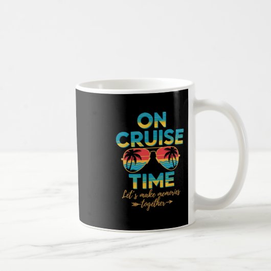 クルーズタイムに一緒に思い出を作ろう コーヒーマグカップ (右)