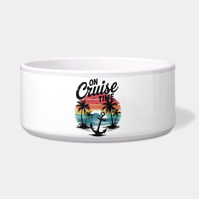 クルーズタイムココナッツの木の夏休み ボウル (正面)