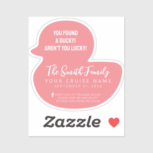 クルーズダック シール (シート)