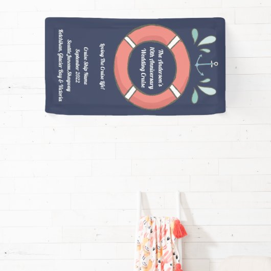 クルーズデコ航海のールステートルームドアサイン 横断幕 (インサイチュ)