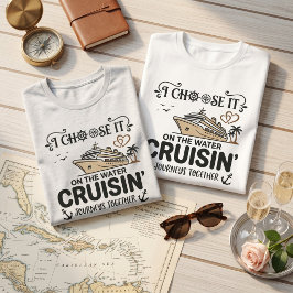 クルーズデートが大好きなカップルへ Tシャツ