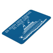 クルーズトラベルバケーションドアおもしろいマーカー マグネット (左側)