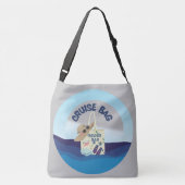 クルーズトラベルバッグ クロスボディバッグ (裏面)