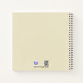 クルーズトリップ、船上の人々の影。ノートブック ノートブック (裏面)