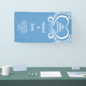 クルーズドアデコーステートルー結婚ム記念日 横断幕 (トレードショー)