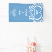 クルーズドアデコーステートルー結婚ム記念日 横断幕 (インサイチュ)