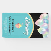 クルーズドアデコールサインドアデコール50誕生日 横断幕 (横)