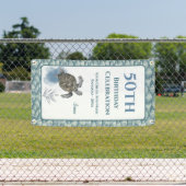 クルーズドエレガントアデコールサイン誕生日 横断幕 (インサイチュ)