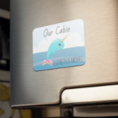 クルーズドパーソナライズされたアシーナルホエールユニコーン マグネット