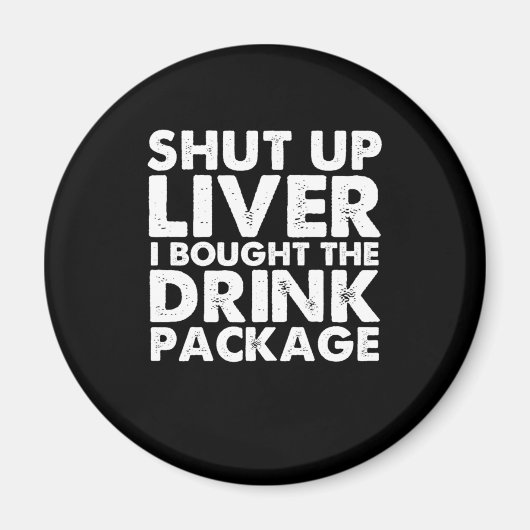 クルーズドリンクパッケージクルーズシップクルージングバケーション マグネット (正面)