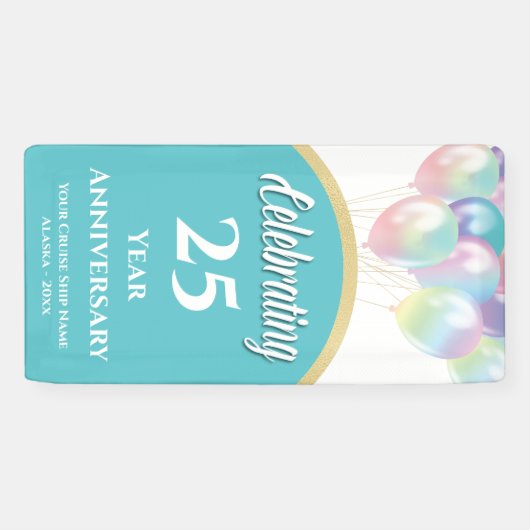 クルーズドードア25周年 横断幕 (横)