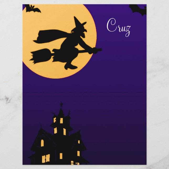 クルーズハロウィーンレターヘッド (正面)