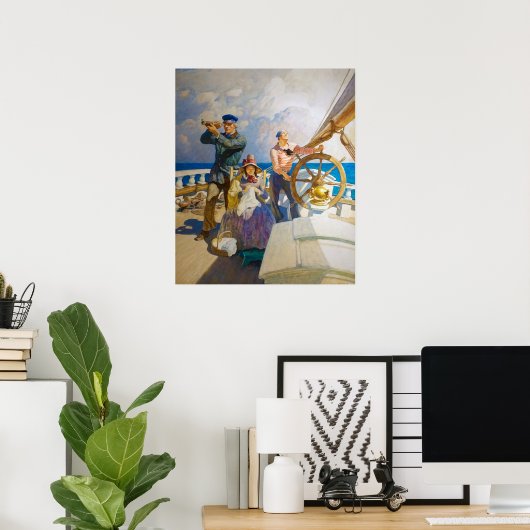 クルーズバイニューウェルコンバーズワイエス ポスター (ホームオフィス)