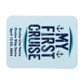 クルーズバケーションマイファーストクルーズカスタム マグネット (横)