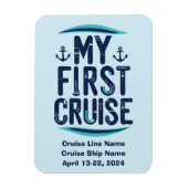 クルーズバケーションマイファーストクルーズカスタム マグネット (縦)