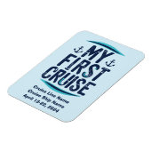 クルーズバケーションマイファーストクルーズカスタム マグネット (左側)