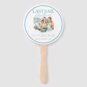 クルーズバチェロレッテパーソナライズされた写真 ハンドファン (正面)