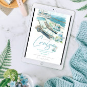 クルーズバチェロレッテボートウォーター色 招待状