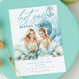 クルーズバチェロレッテラストセイルザヴェール 招待状