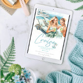 クルーズバチェロレッテ水彩少女 招待状