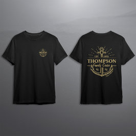 クルーズパーソナライズされたスクワッドファミリーマッチンググループ Tシャツ