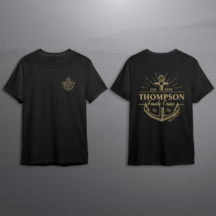 クルーズパーソナライズされたスクワッドファミリーマッチンググループ Tシャツ