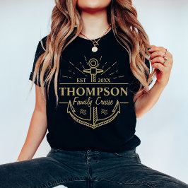 クルーズパーソナライズされたスクワッドファミリーマッチンググループ Tシャツ
