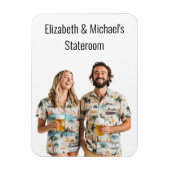 クルーズパーソナライズされたドアフォト マグネット (縦)