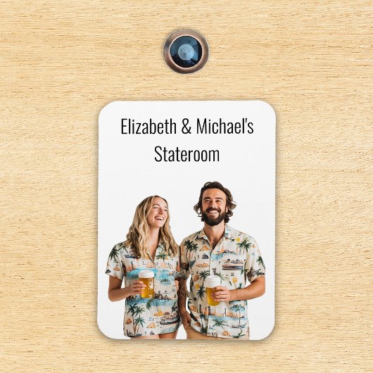 クルーズパーソナライズされたドアフォト マグネット