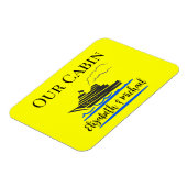 クルーズパーソナライズされたドア蛍光マーカー マグネット (左側)