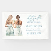 クルーズパーソナライズされたバチェロレッテ 横断幕 (横)