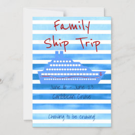 クルーズパーソナライズされたーをテーマにした磁石 マグネット招待状