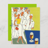 クルーズパーティー招待状招待状ファミリーバケーション! 招待状 (正面/裏面)