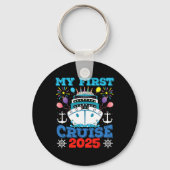 クルーズファミリーバケーションティーシップいかりマイファーストCr キーホルダー (正面)